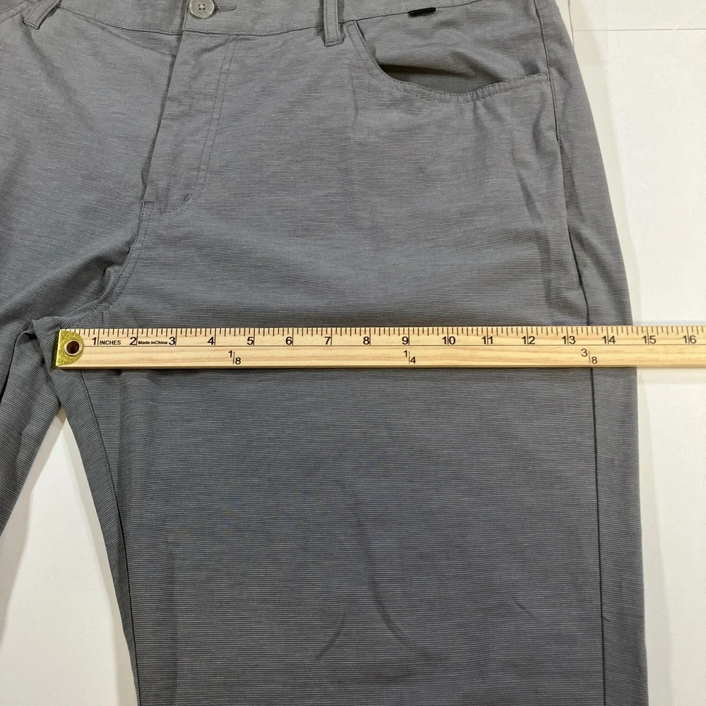 Travis Mathew Slacks Golf Pants Mens 40x32 Gray Tech Stretch 1MQ534